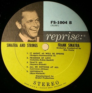 1962 - Sinatra & Strings